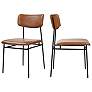 1_Sailor Dining Chair Brown - Set Of Two