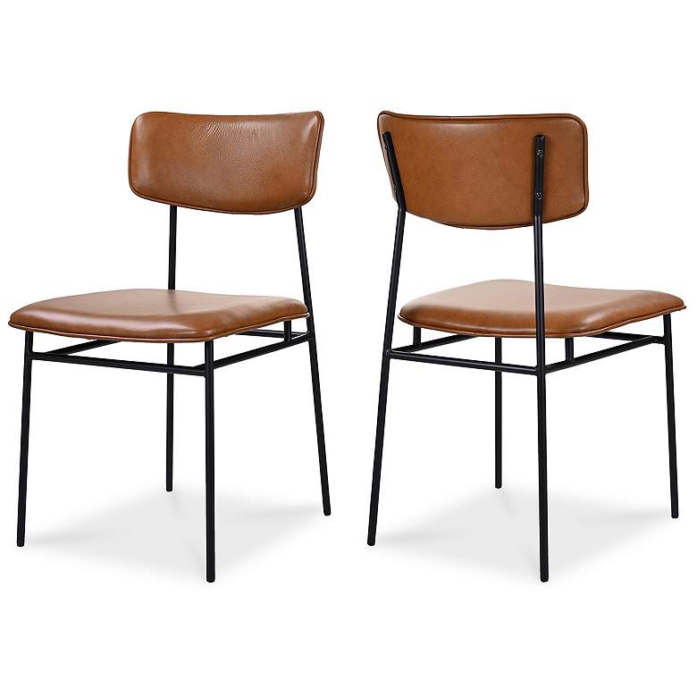 Image 3 Sailor Dining Chair Brown - Set Of Two more views