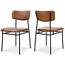 3_Sailor Dining Chair Brown - Set Of Two more views