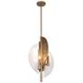 2_Saint Martin 14" Wide Ashen Gold 4-Light Pendant