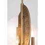 4_Saint Martin 14" Wide Ashen Gold 4-Light Pendant more views