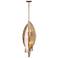 Saint Martin 18" Wide Ashen Gold 8-Light Foyer Pendant
