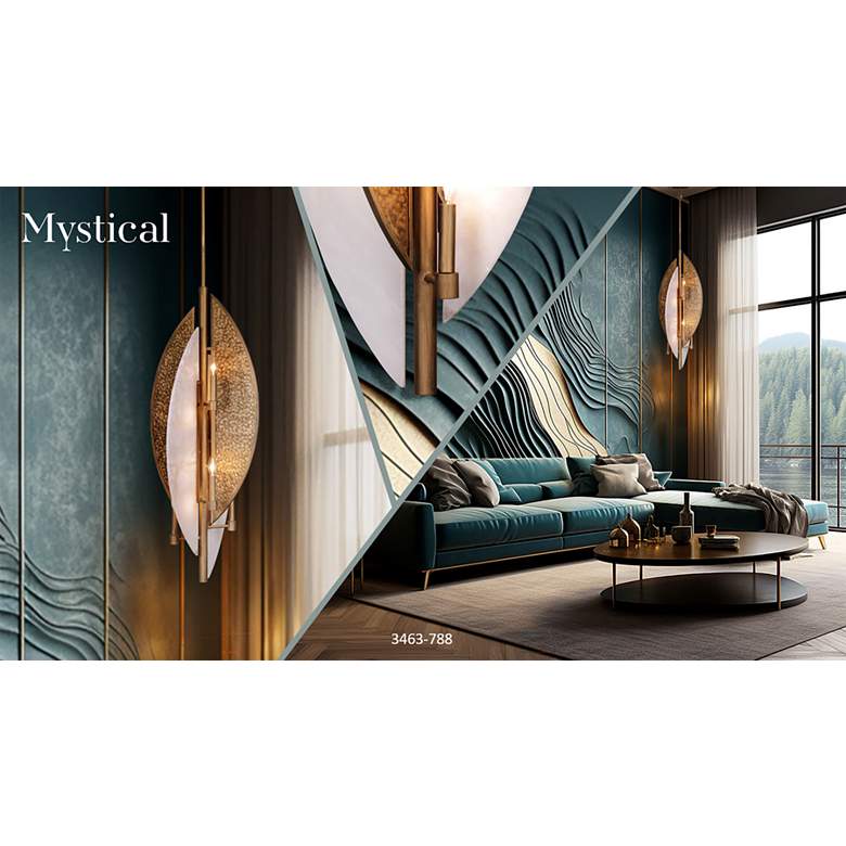 Image 6 Saint Martin 18" Wide Ashen Gold 8-Light Foyer Pendant more views