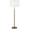 Salem Gold Thin Pole Metal Floor Lamp