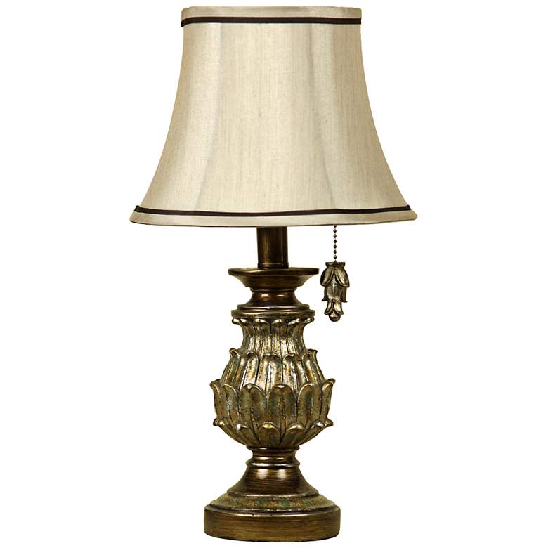 Image 1 Salerno 18 inchH Pineapple Shape Mini Accent Table Lamp