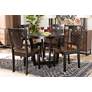 Salida Two-Tone Brown 5-Piece Dining Table and Chair Set