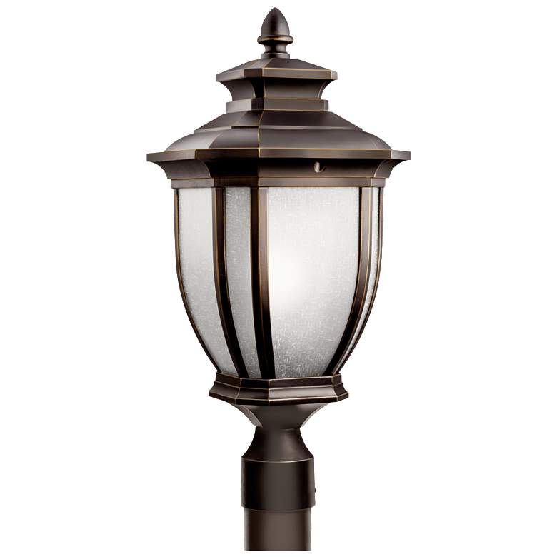 Image 1 Salisbury 21 3/4" High Rubbed Bronze Outdoor Post Light