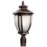 Salisbury 21 3/4" High Rubbed Bronze Outdoor Post Light