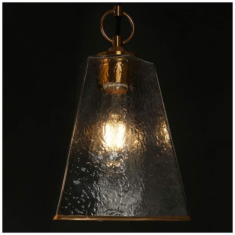 Image 6 Sallingboe 25" Wide Plating Brass 3-Light Linear Pendant more views