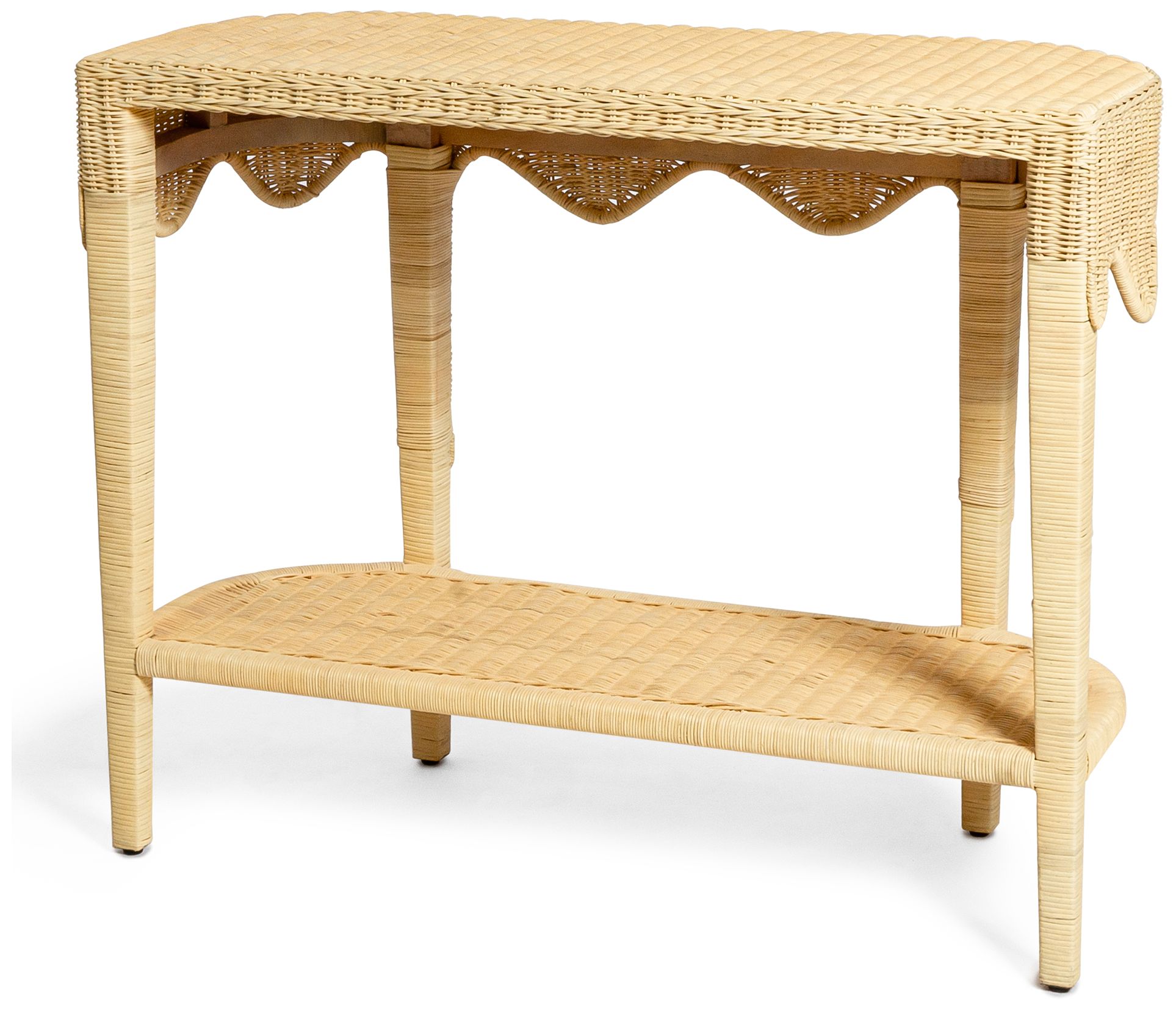 Image 4 Sally Natural Rattan Console more views