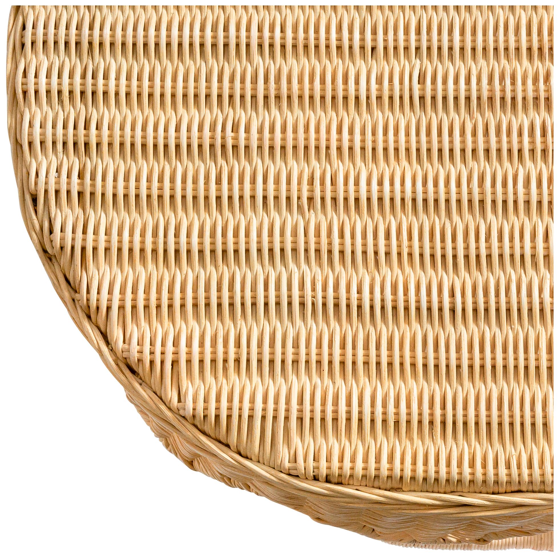 Sally Natural Rattan Console