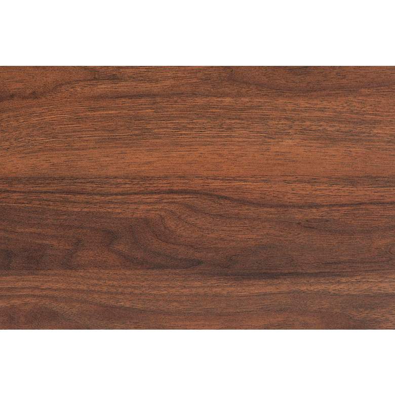 Image 5 Salma 23 2/3"W Walnut Brown Wood 2-Door Shoe Storage Cabinet more views