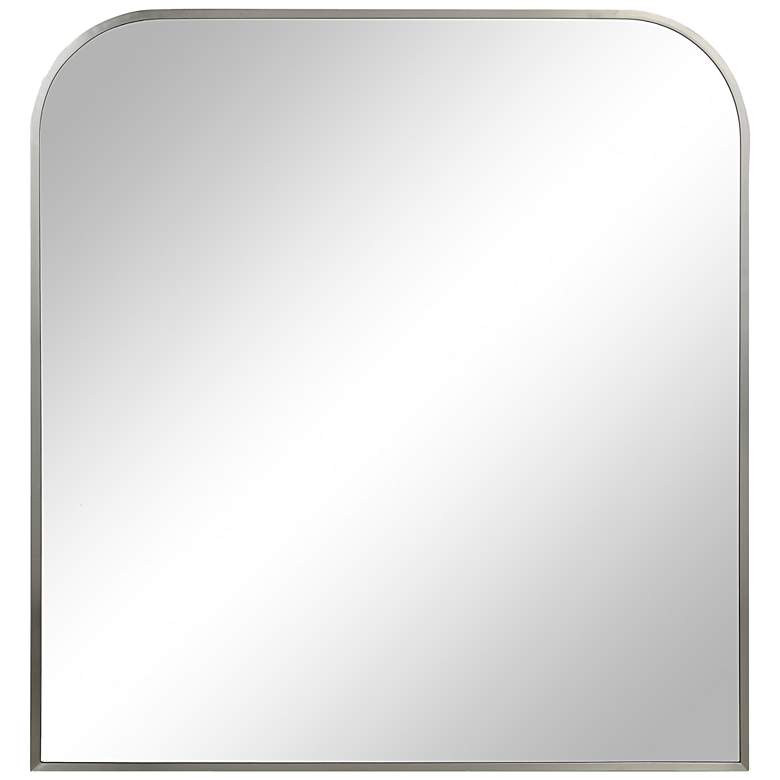 Image 1 Salma 40 H x 38 W Wall Mirror, Grey