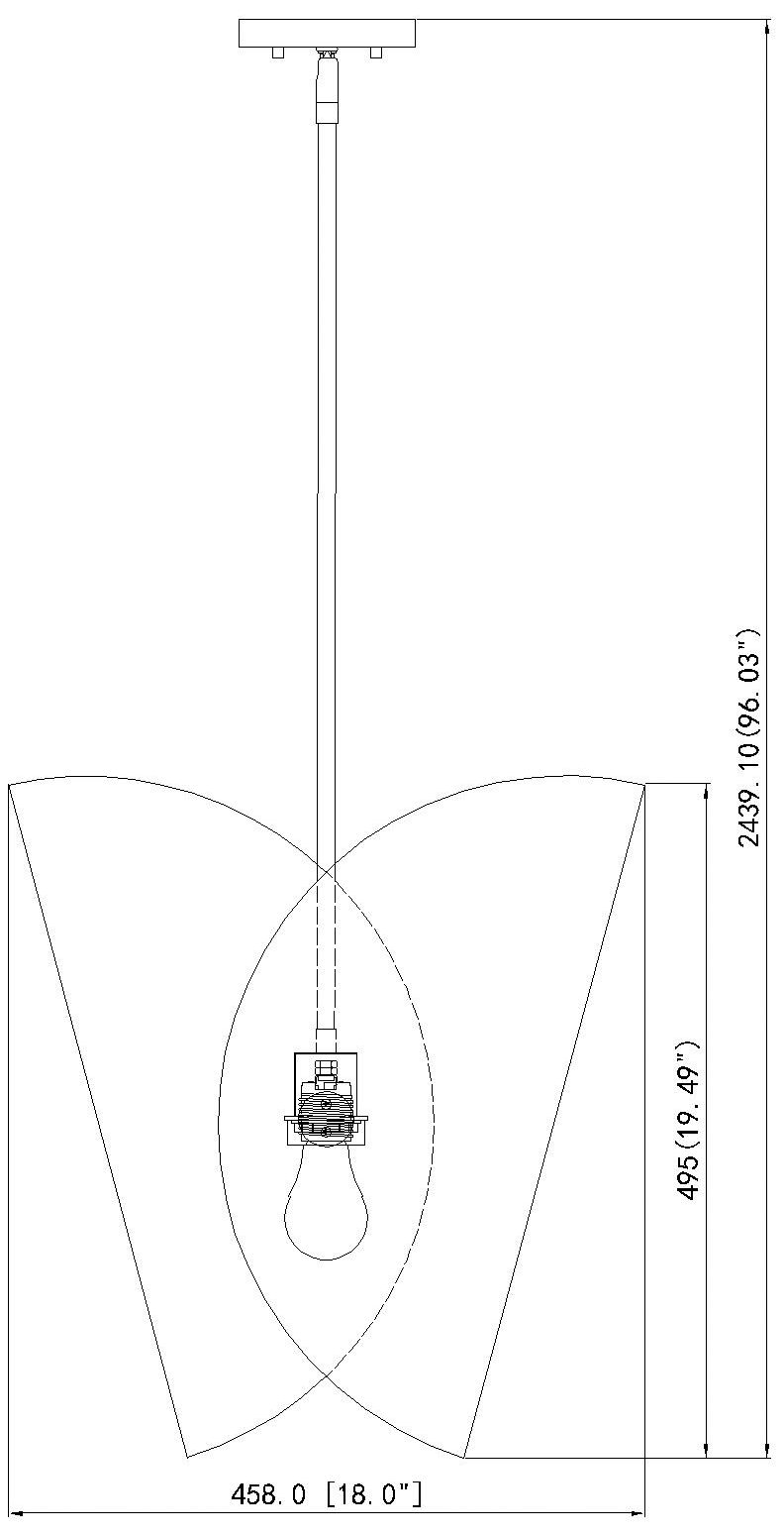 Image 6 Salone by Z-Lite Matte White 18 inch 1 Light Pendant more views