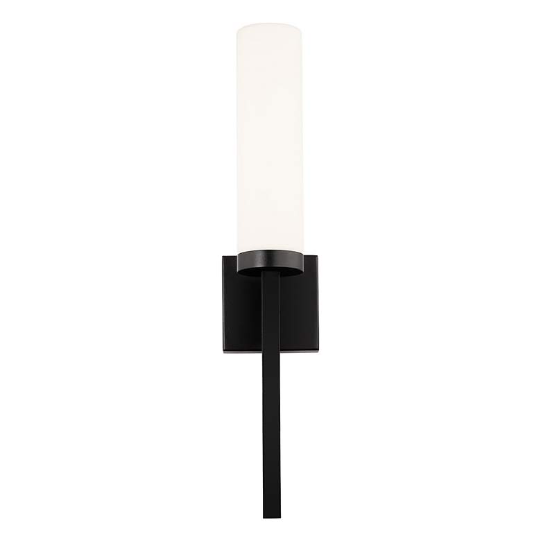 Image 4 Saltaire 22"H x 3"W 1-Light Wall Sconce in Black more views