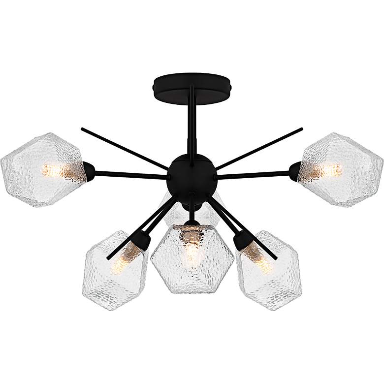 Image 4 Salvador Earth Black Semi-Flush Mount more views