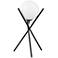 Salvezinas - 1-Light Table Lamp - Black - Opal Glass