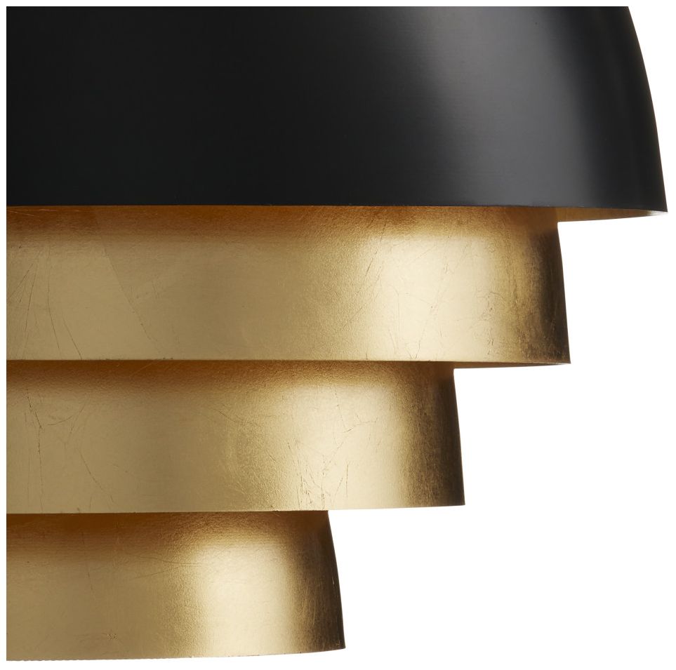 Image 5 Salviati Large Black & Gold Pendant more views