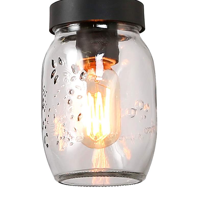 Image 5 Salvish 22" Wide Dark Gray 3-Light Island Chandelier more views