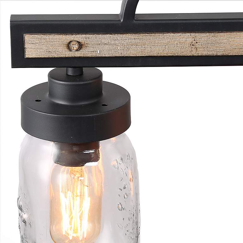 Image 6 Salvish 30" Wide Dark Gray 4-Light Island Chandelier more views
