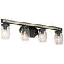 1_Salvish 4-Light 26.8" Wide Grey Bath Light