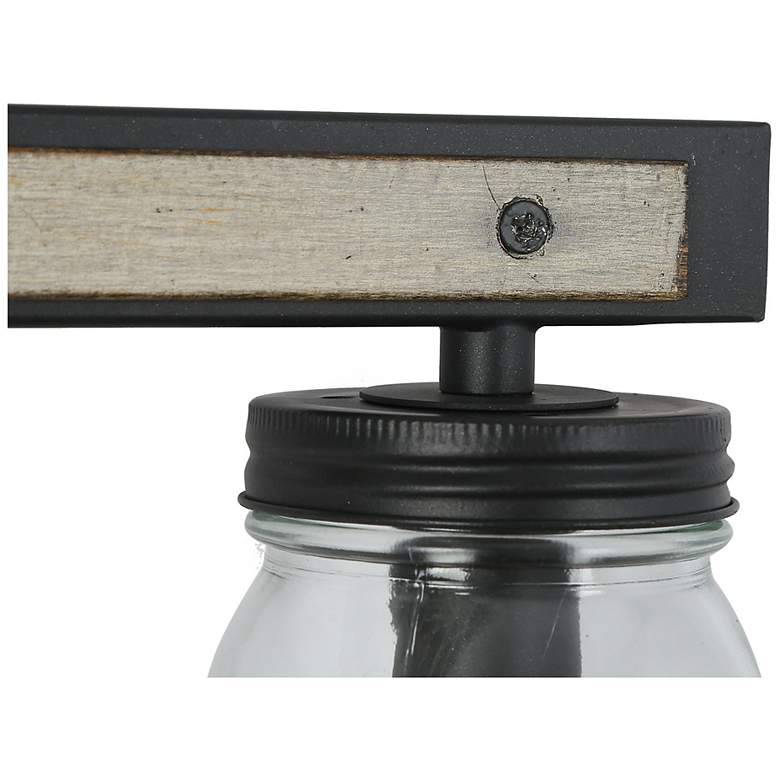 Image 2 Salvish 4-Light 26.8" Wide Grey Bath Light more views