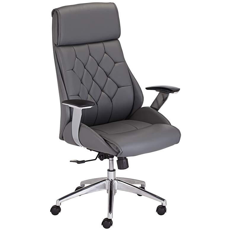 Image 1 Samantha Adjustable Gray Office Chair