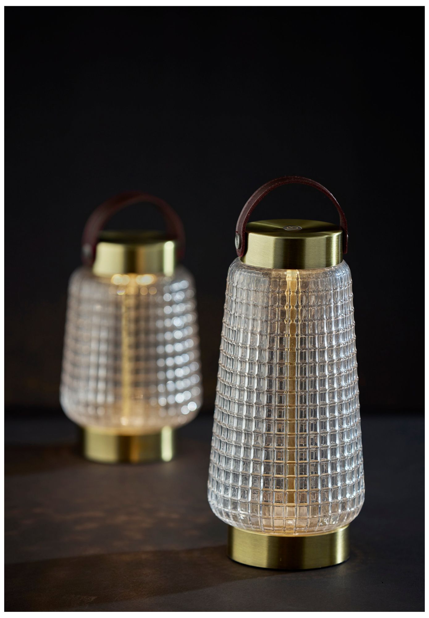 Samara Cordless LED Tall Table Lantern