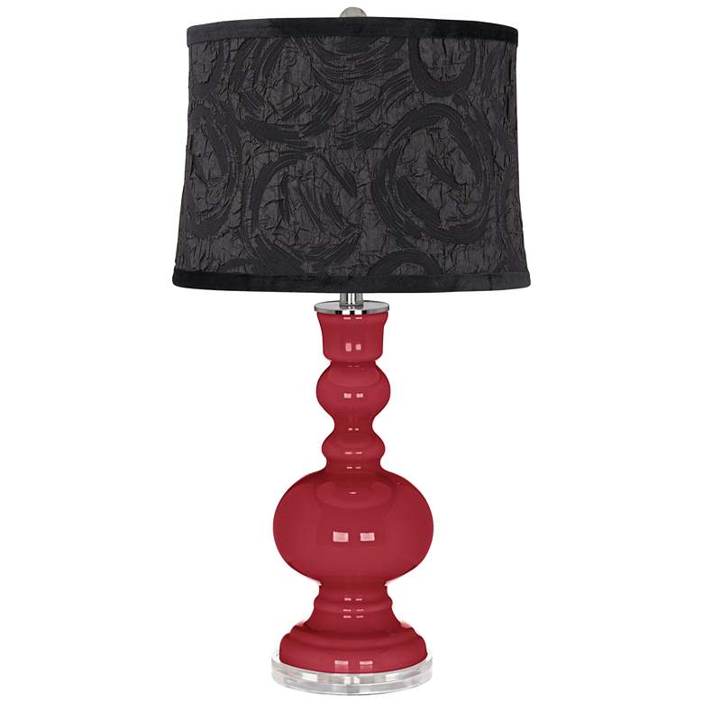 Samba Apothecary Table Lamp w/ Sumas Black Shade