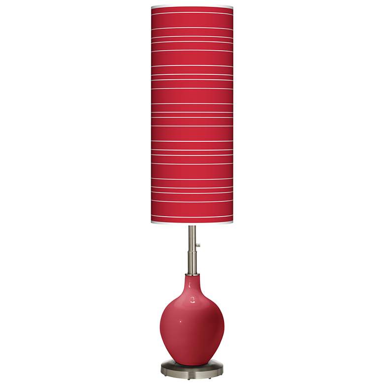 Image 1 Samba Bold Stripe Ovo Floor Lamp