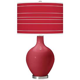 Image1 of Samba Bold Stripe Ovo Table Lamp