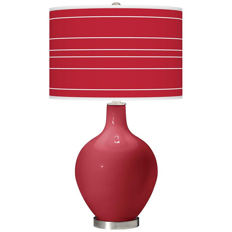 Image 1 Samba Bold Stripe Ovo Table Lamp