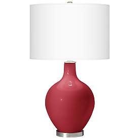 Image2 of Samba Red Ovo Table Lamp