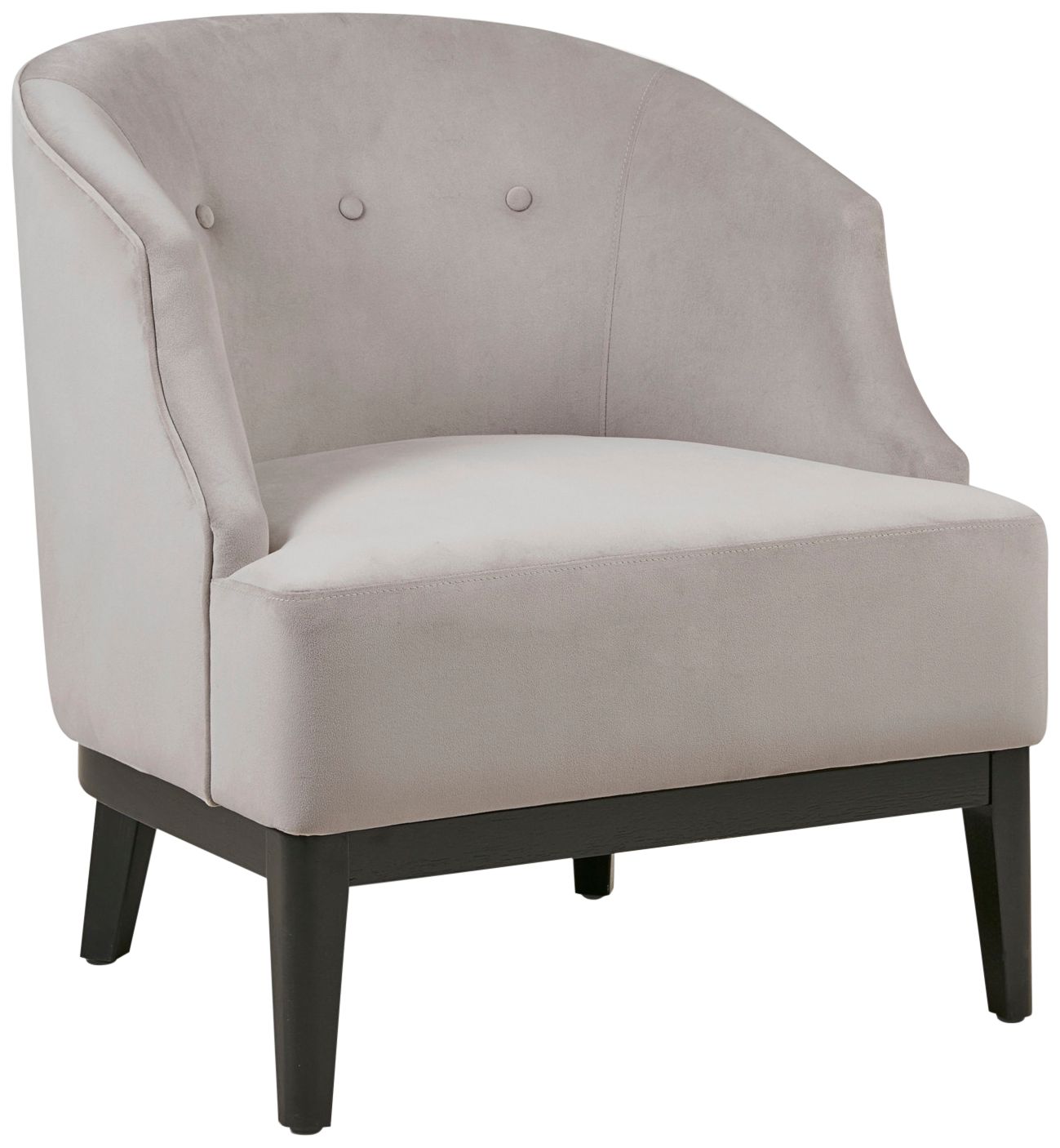 Taupe deals velvet chair