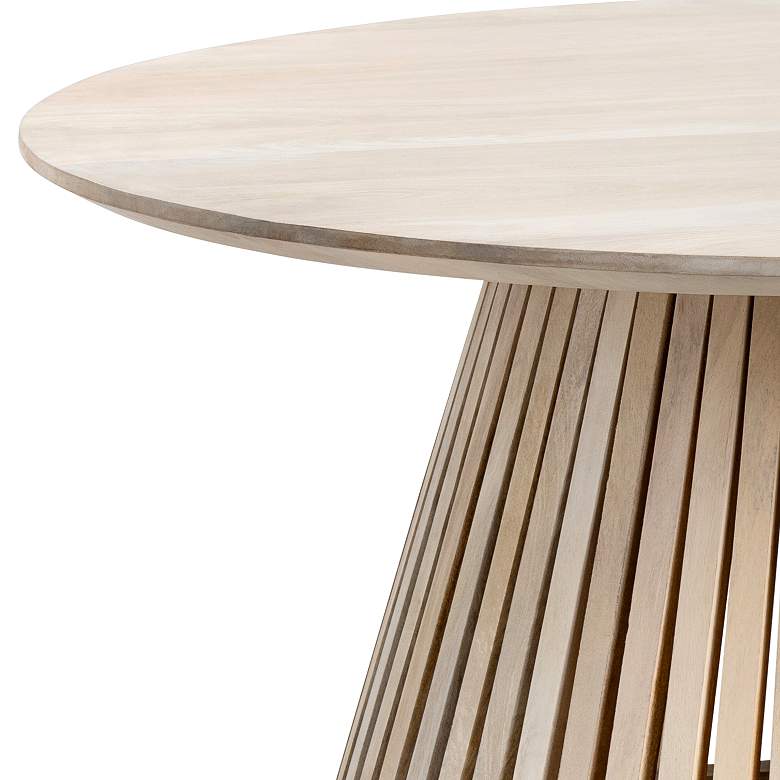 Image 2 San Bernadino 39" Wide Warm Natural Wood Cocktail Table more views