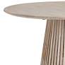 2_San Bernadino 48" Wide Natural Wood Round Dining Table more views