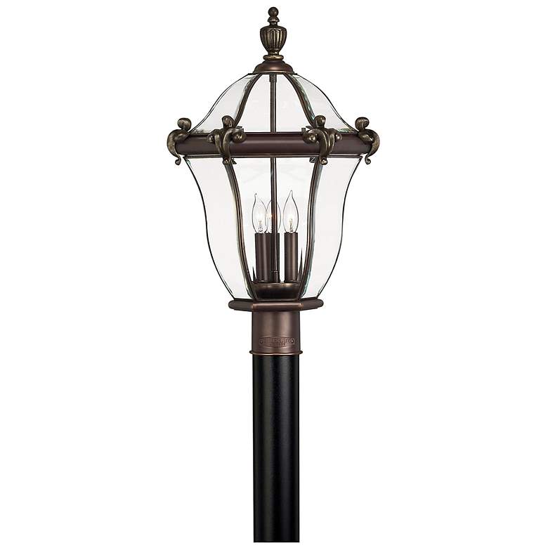 Image 2 San Clemente 22 1/4" High Copper Bronze Outdoor Post Light more views