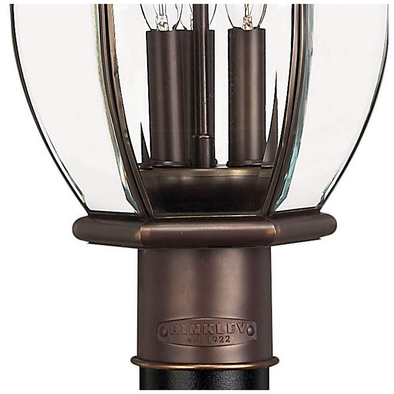 Image 3 San Clemente 22 1/4" High Copper Bronze Outdoor Post Light more views