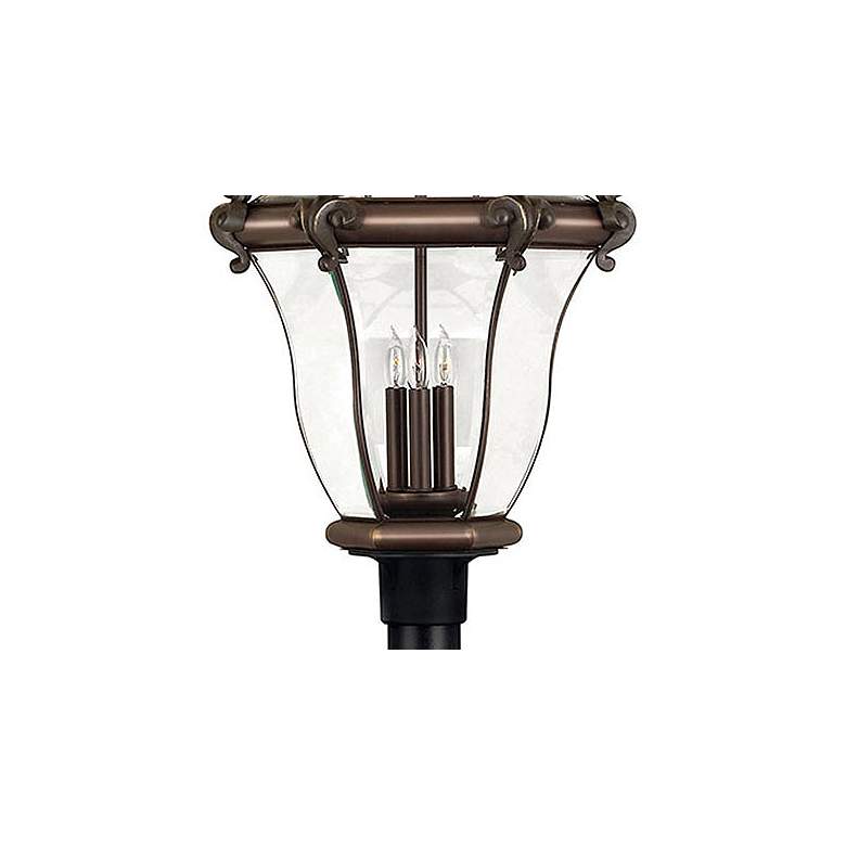 Image 2 San Clemente 26 1/4"H Bronze Outdoor Post/Pier Mount Light more views