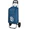 San Diego Padres Navy Wheeled Cart Cooler Tote