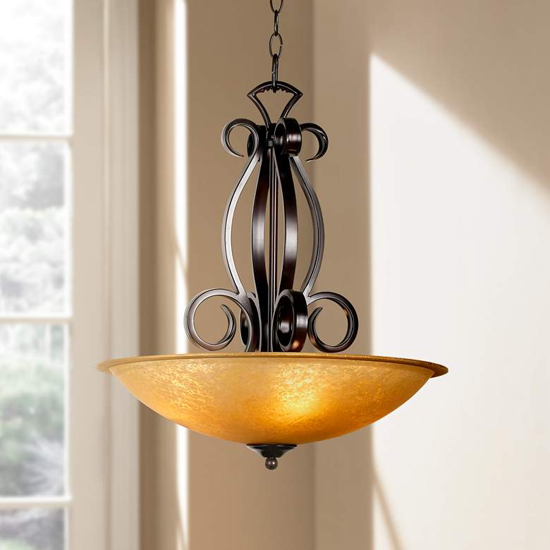 Image 1 San Dimas Collection Four Light Pendant Chandelier