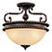 San Gallo Collection 15 3/4" Wide Semiflush Ceiling Light