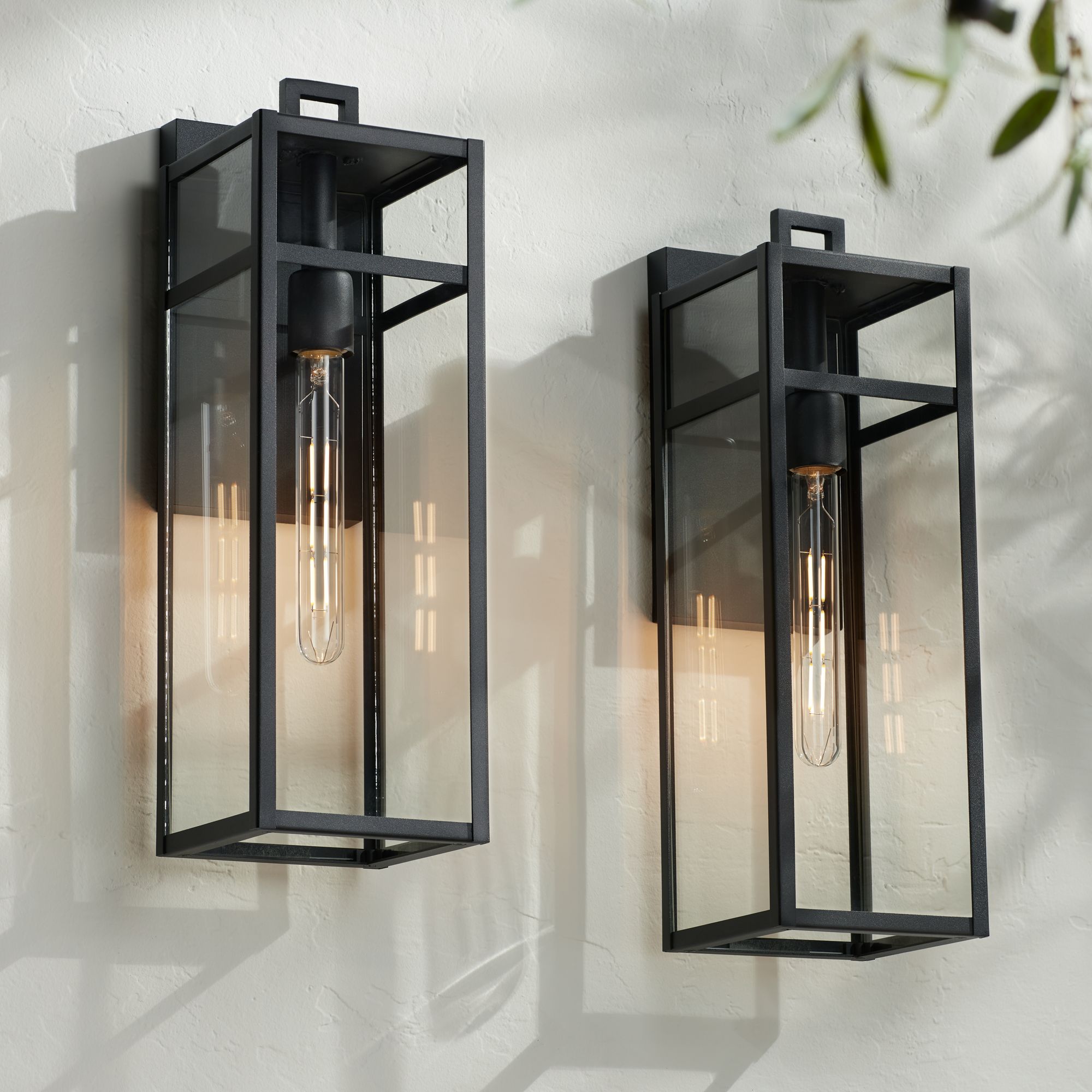 Black, Wall Light Outdoor Lighting | Lamps Plus