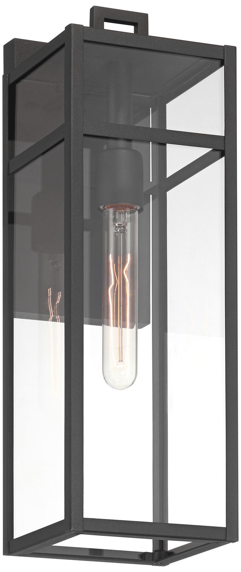 Watch A Video About the San Lucas Sand Black Outdoor Wall Light