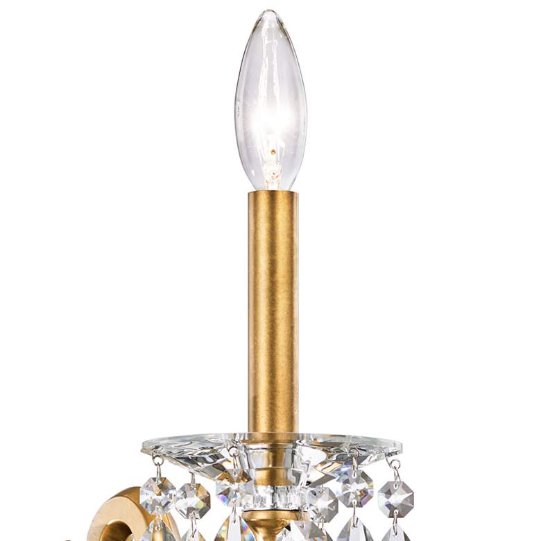 Image 2 San Marco 14 inchH x 5.6 inchW 1-Light Crystal Wall Sconce in Heirloom Go more views