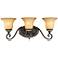 San Marino Bronze and Gold 23 1/2" Wide Bath Light