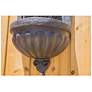 San Pablo 34.63" High Plum Bronze Wall Fountain