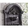 6_San Pablo 34.63" High Plum Bronze Wall Fountain more views
