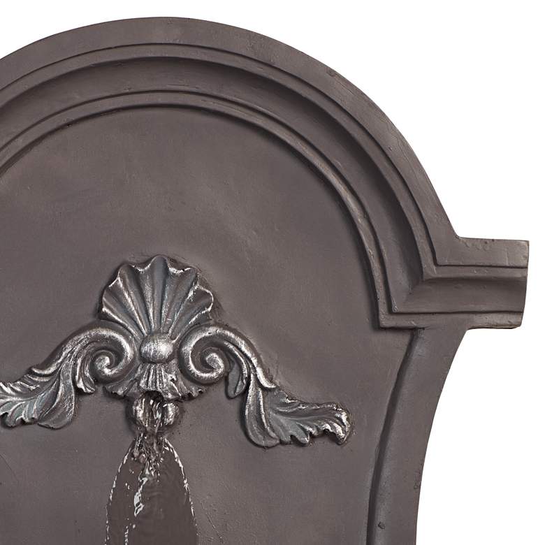 Image 4 San Pablo Grey Ornate 33" High Wall Fountain by John Timberland more views