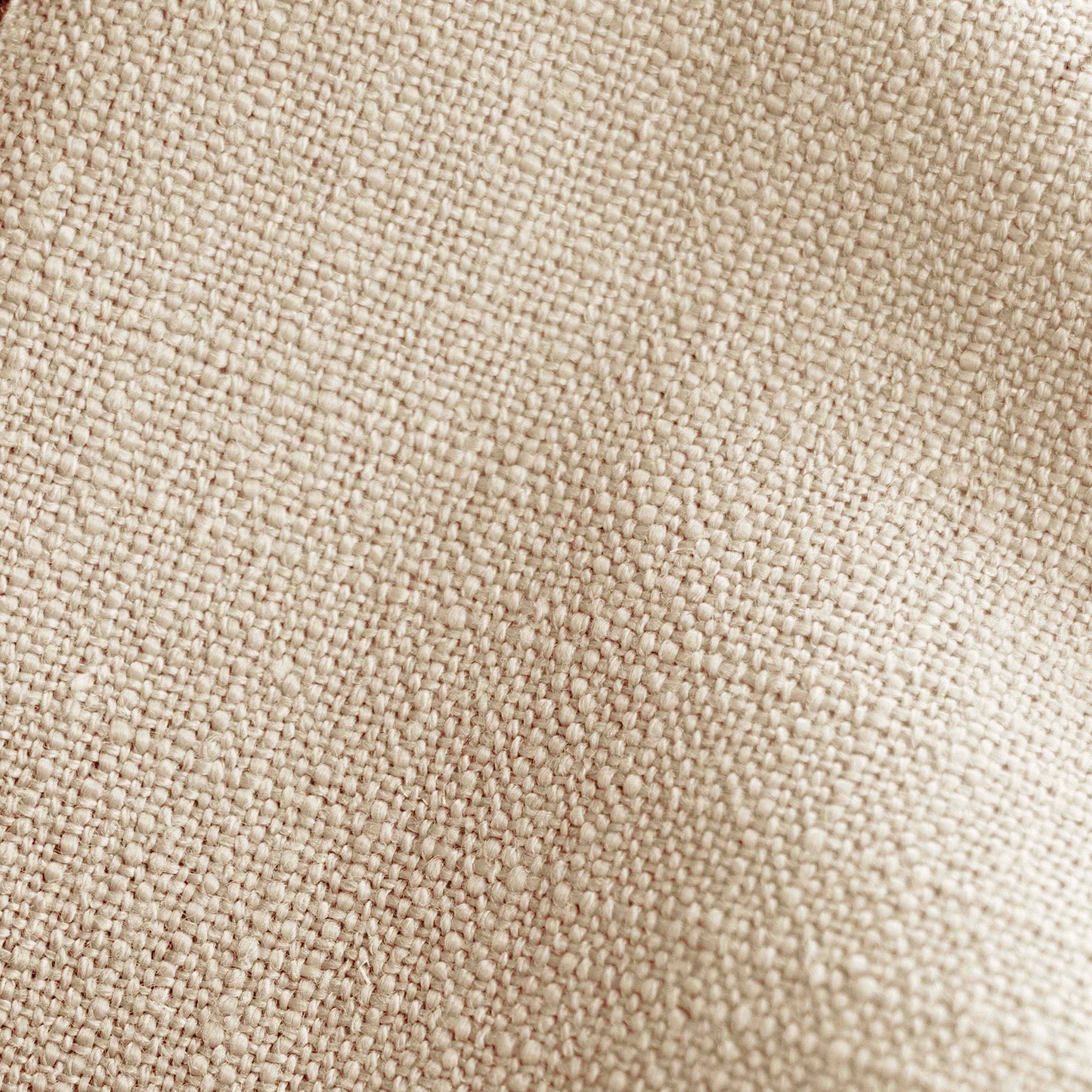 San Simeon Linen Fabric Armless Loveseat - Made to Order